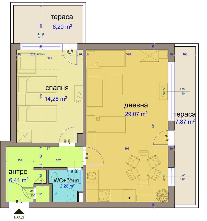 Comfort Apartment Πομόριε Εξωτερικό φωτογραφία